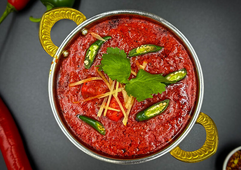 Madras chicken, kuchnia indyjska - Restauracja Atmosfera, zamów na dosyta.pl