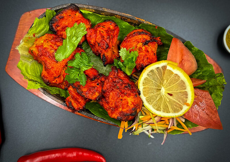 Chicken tikka, kuchnia indyjska - Restauracja Atmosfera, zamów na dosyta.pl